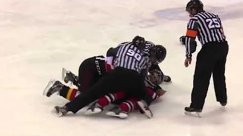 Ryan Graves vs Jeremy Gregoire Jan 7, 2015