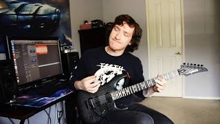 The Faceless - Planetary Duality I &amp; II  Guitar Playthrough By Andrew Virrueta