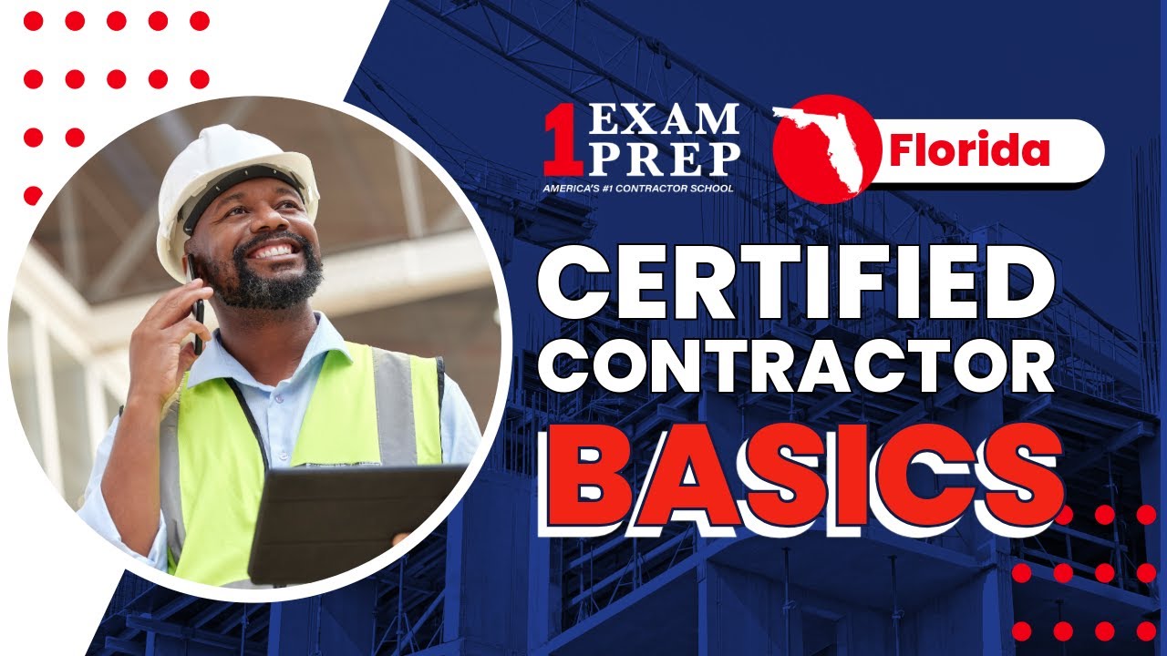 How to Become a Florida Certified Contractor - The Basics - YouTube