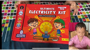 Ultimate Electricity Experiment Kit - Einstein Box | Ultimate science kit experiment ||#electricity