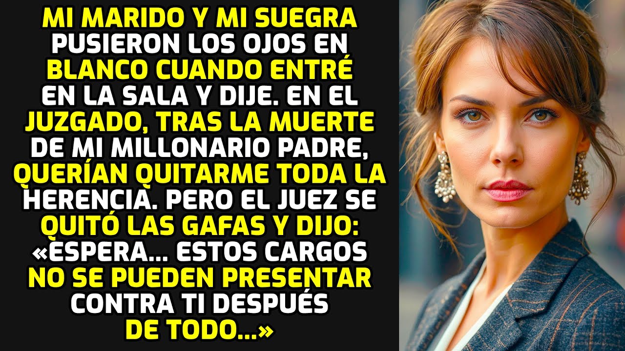 Mi Marido Y Mi Suegra Pusieron Los Ojos En Blanco Cuando Entré En La Sala Y Dijeron.. HISTORIAS VIDA