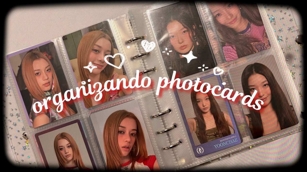 Organizando Photocards  |En Español | Katseye | Jisoo | Lia| chaeyoung pt. 1 