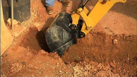 Cat® Backhoe Tool Attachment at Work