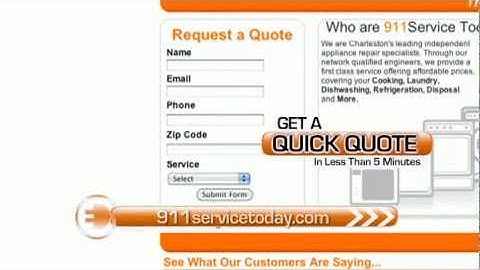 911 Service Today Appliance repair