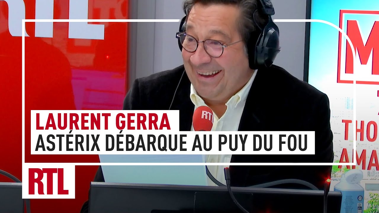 Bientôt un spectacle Astérix au Puy du Fou : Philippe de Villiers version Laurent Gerra