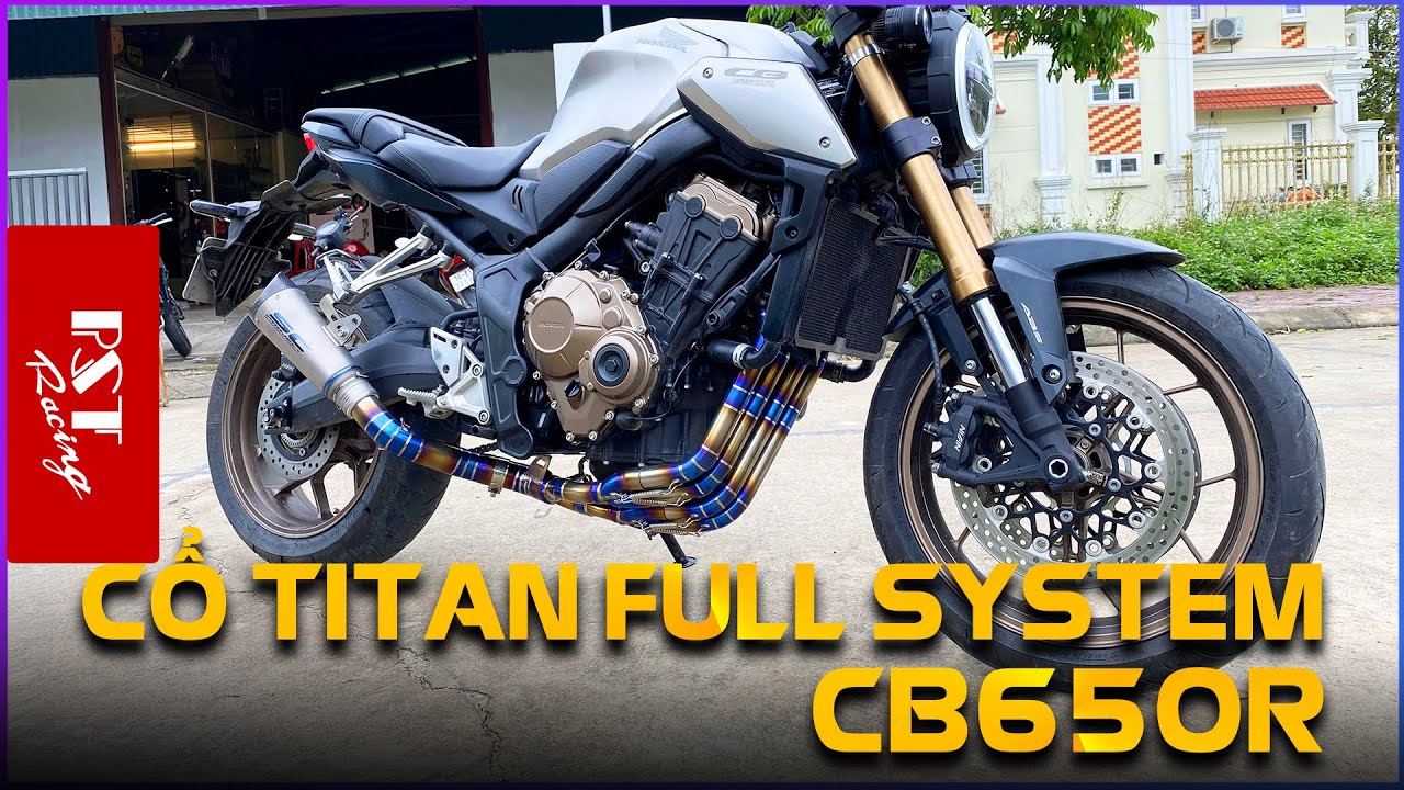 CB650R Độ Pô SC | Cổ Titanium Full System, Âm thanh... - youtube