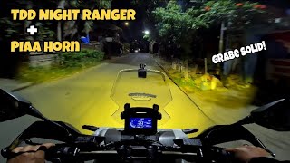 Honda Adv160 Aux light Installation | TDD Night Ranger | PIAA Horn | RM Bracket