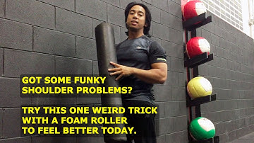 Serratus Wall Slide with Foam Roller