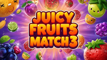 🍓 Juicy Fruits Match3 – Satisfying Puzzle Fun! 🍉🧩