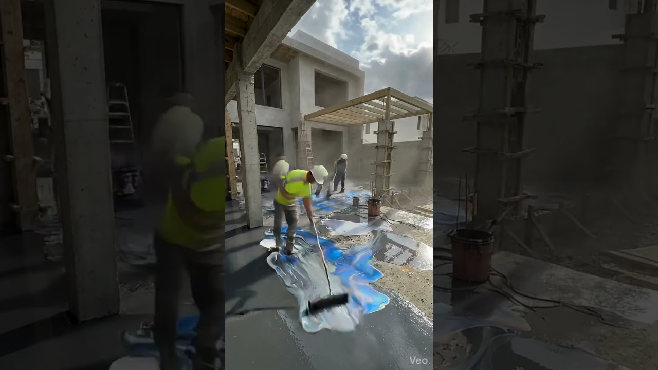 From Dusty Concrete to a Luxury Oasis! 🤯 #Shorts #Trending #Satisfying #DIY #Viral #HomeDecor #Wow