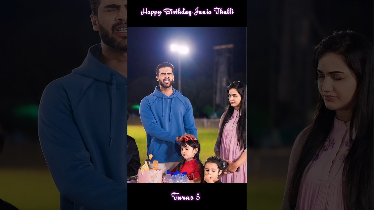 Happy 5th Birthday Junia Thalli! | Princess of Raj Prakash Paul & Jessy Paul | God's Blessings