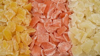 [Sub] สารอาหารลูกกวาดจากถั่วผลไม้ | Fruit Peel Candy Recipe | Cream Waang