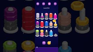 Nut Sort Level 611 Walkthrough | Nuts — Color Sort 611 solution