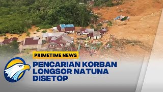 Pencarian Korban Longsor Natuna Disetop