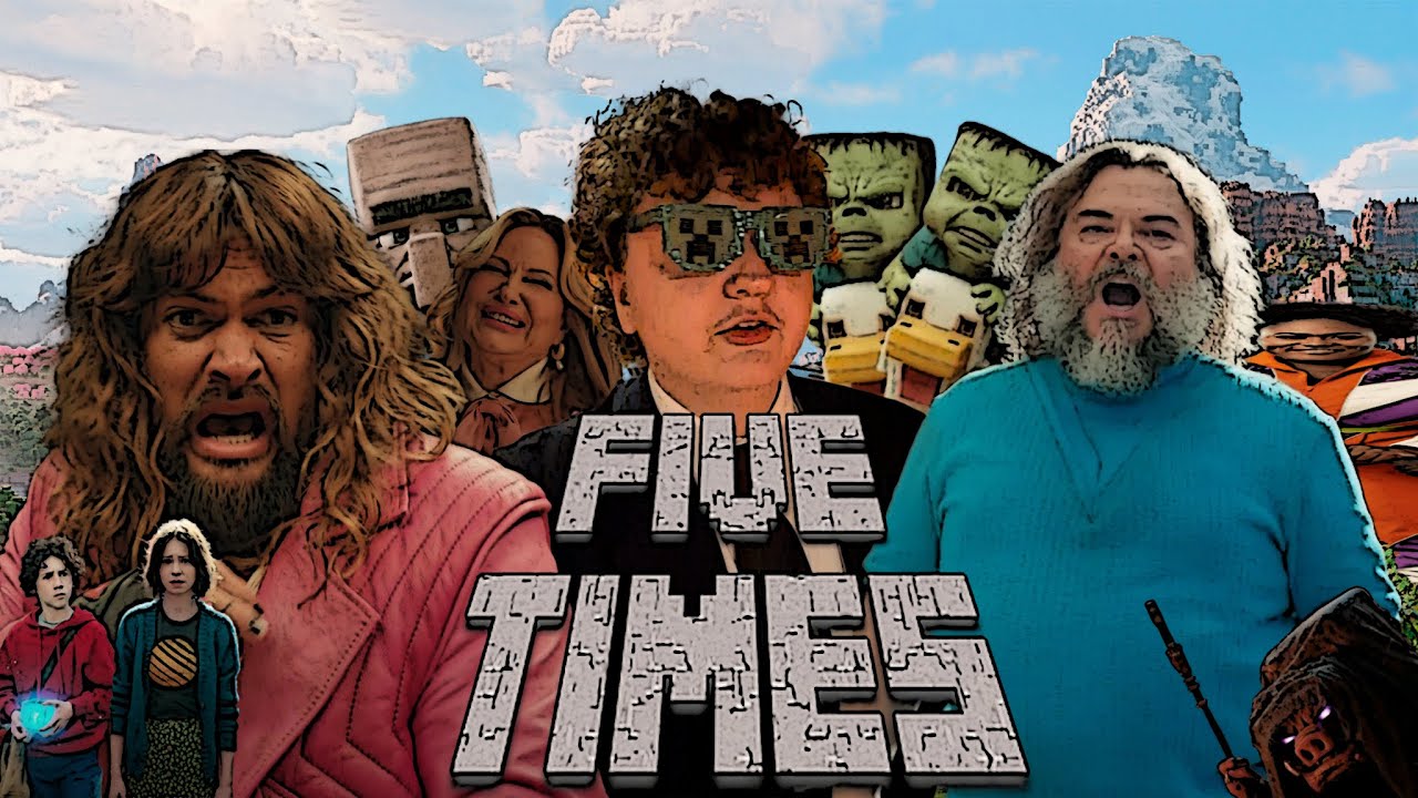 Still from Minecraft, Five Times