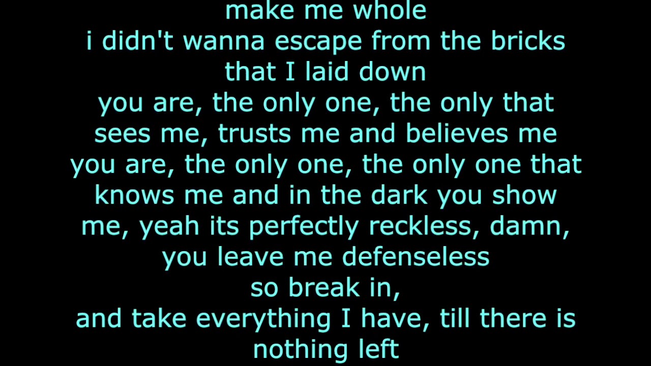 Halestorm Break In (karaoke) YouTube