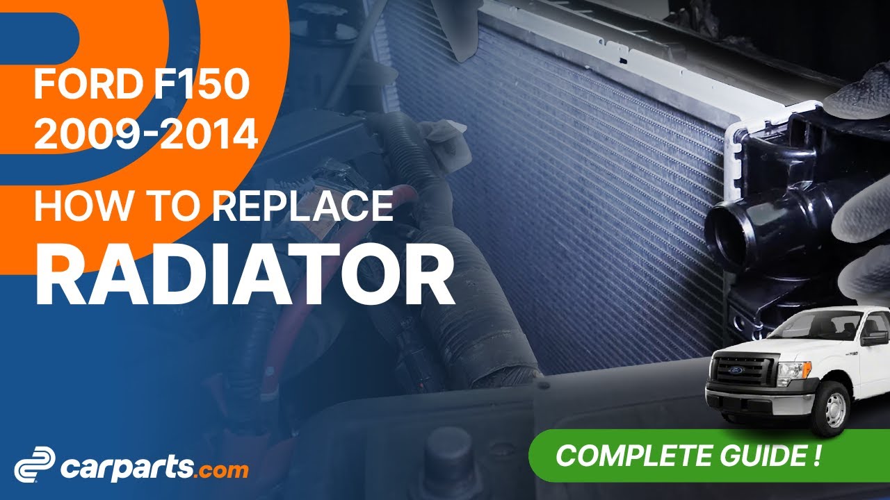 How to replace the Radiator 2009-2014 Ford F150 🌡️