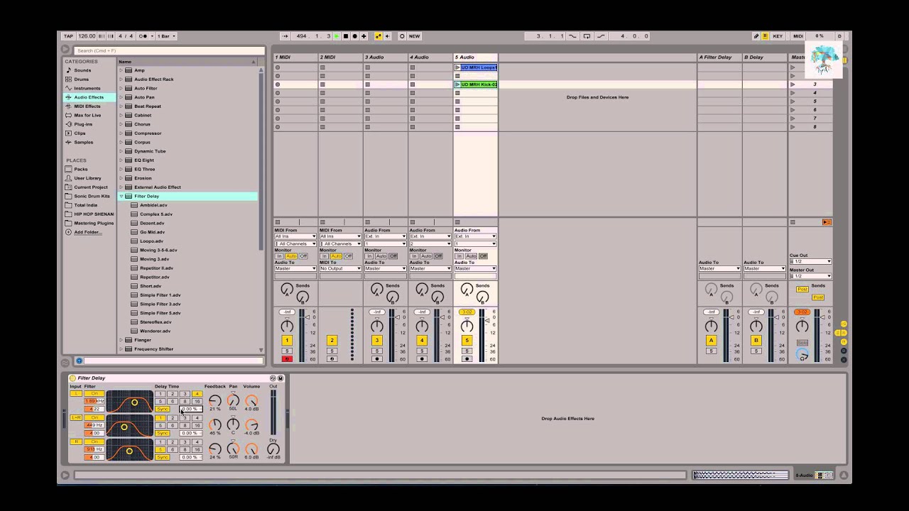 Ableton Live’s Device Series - Part Six: Filter Delay - YouTube