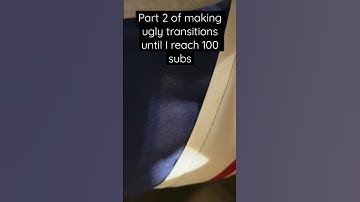Pt. 2 of making ugly transitions until I reach 100 subs. #trend #trending #transitionvideo