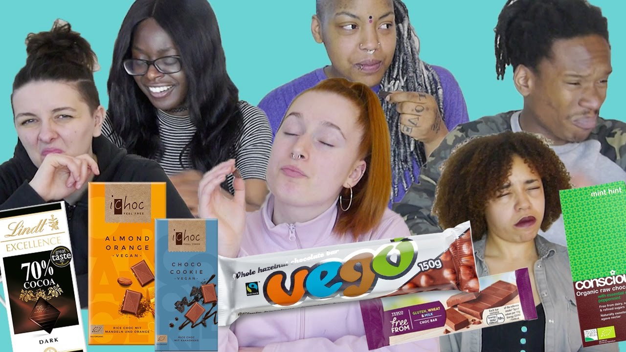 MEAT EATERS TRY VEGAN CHOCOLATE FOR THE FIRST TIME