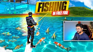 Fishing In FreeFire? 😨 New Teammate Teleporting Tower In FF!! OMG ⚡👨🏻  - FreeFire Telugu - MBG ARMY screenshot 3