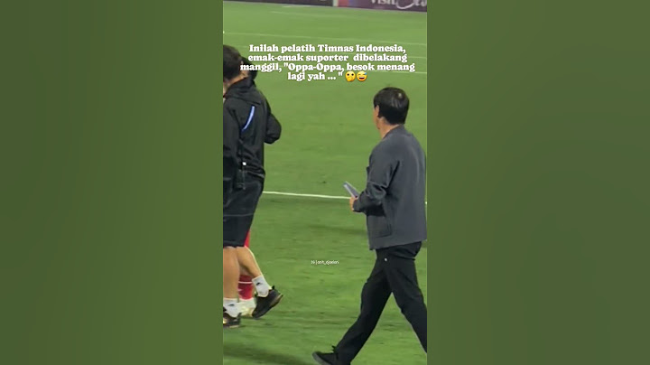 Momen Coach Shin Tae-yong  Menyapa para suporter Indonesia  Usai Pertandingan| 🇮🇩  VS 🇦🇺 |#afcu23