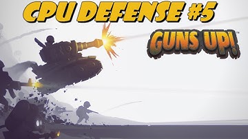 GUNS UP PS4 Gameplay - CPU Defense - 10:11 mins - No Commentary