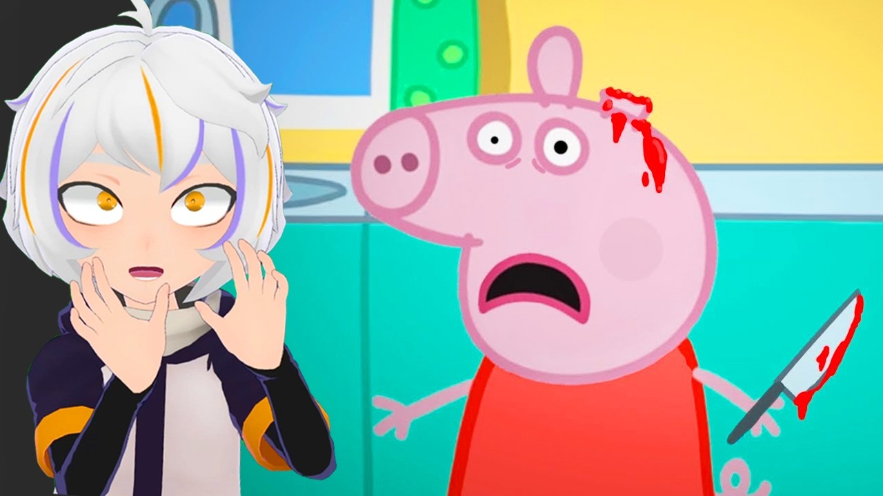 PEPPA HISTORIAS DE MIEDO | ChuyMine REACCIONA a Peppa Pig