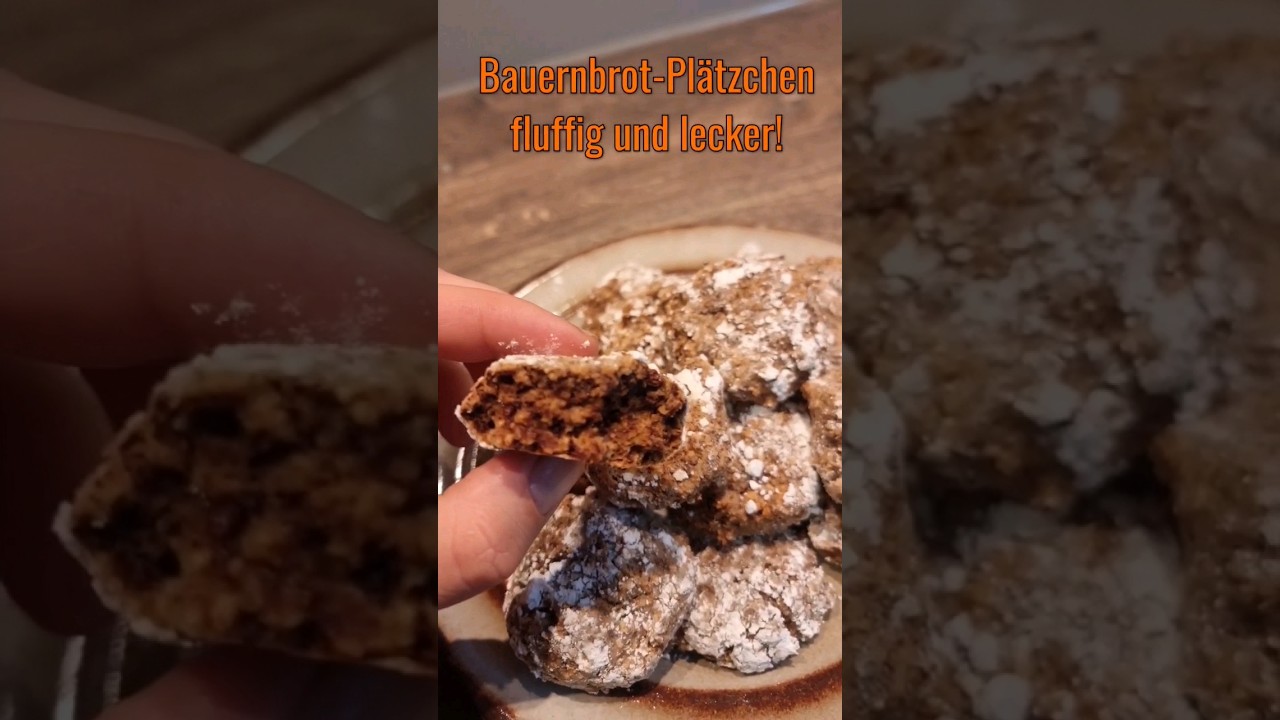 Bauernbrot- Plätzchen , super lecker! 😋😋😋 #backen #homemade #advent # ...