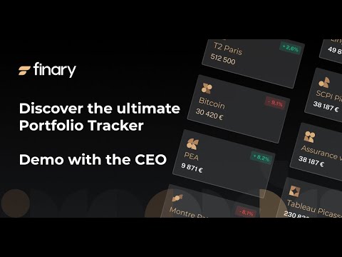 Finary - Ultimate Portfolio Tracker (CEO Demo)