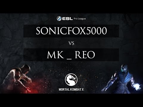 MKX - SonicFox5000 vs. MK_REO - ESL Pro League 2015 - NA Week 1 Grand Final