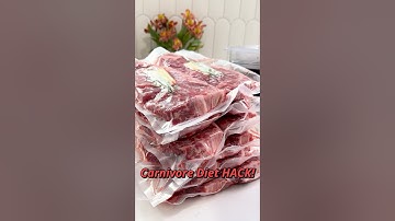 🥩 Carnivore Diet #Hack: How To Save Money and Prep Meat Like a Pro