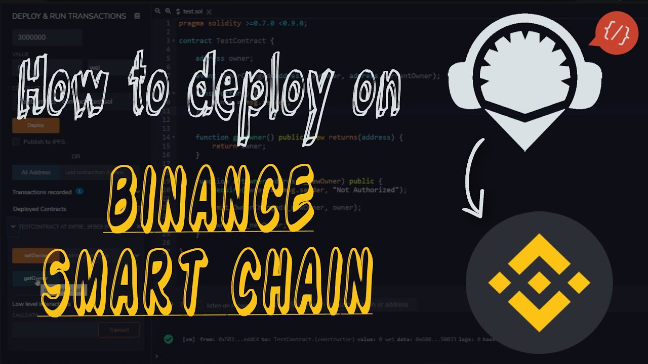 How to Deploy Smart Contract on Binance Smart Chain (BSC) | BSC Tutorial
