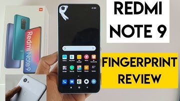 Redmi note 9 fingerprint review