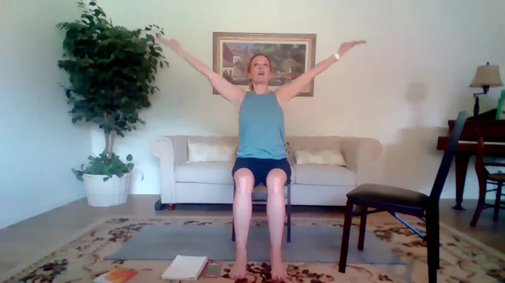Chair Yoga--My favorite lower body (back & hamstri...