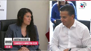 Compareció en el Senado la terna para ministra de la SCJN