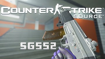 [CS:Source] Dynamic Bullet & Recoil Animations - Tayay9 SG552 Commando