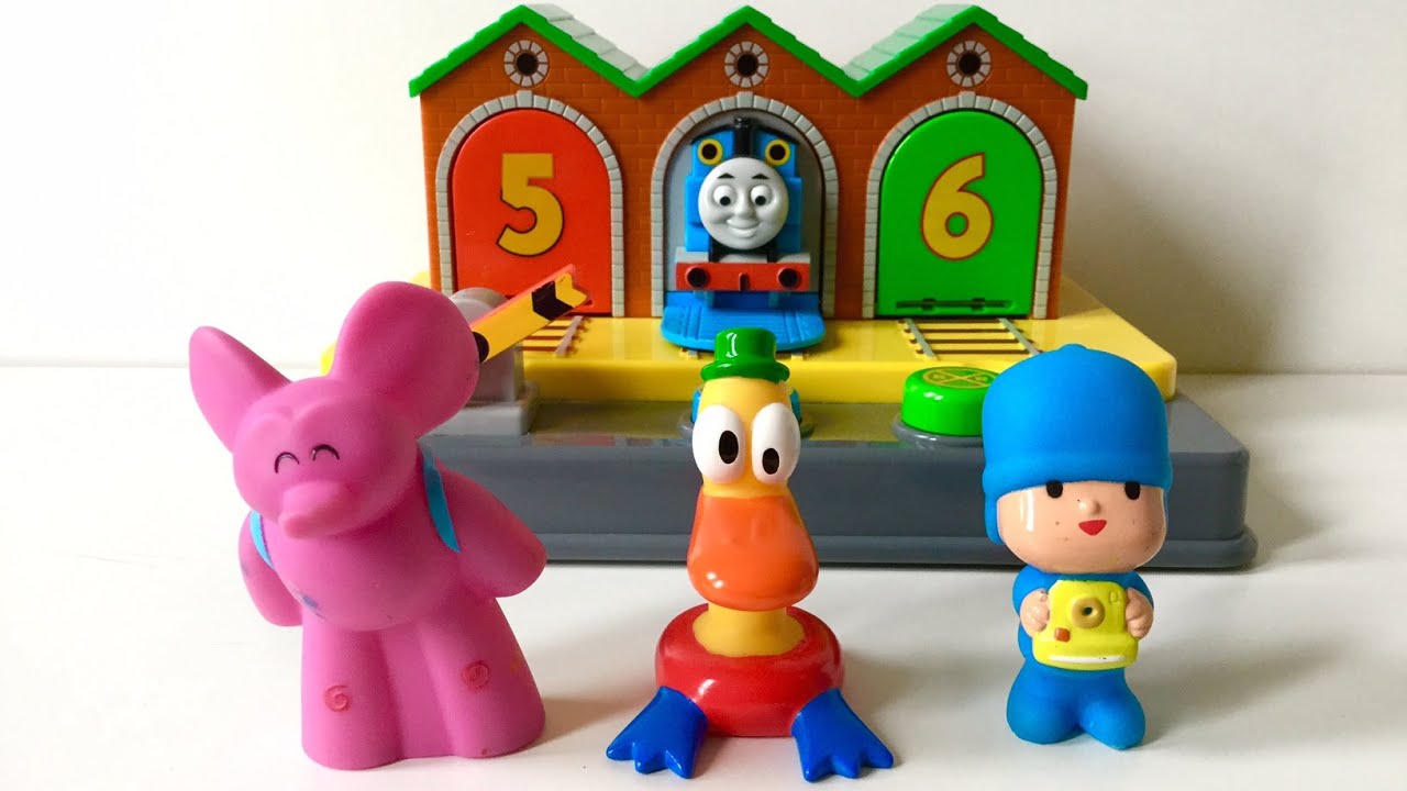Pocoyo Thomas and Friends Pop Up Baby Toy YouTube