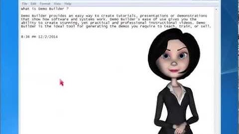 Tanida Demo Builder  - Sample - A Stationary Character