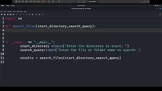 File search by python | python scripting | File or Directory search by python Scripting | Kali Linux