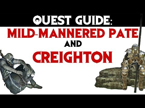 Dark Souls 2: Quest Guide Mild-Mannered Pate and Creighton