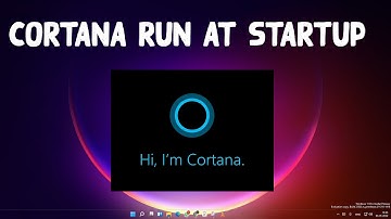 How to Enable or Disable Cortana to Automatically Run at Startup in Windows 11