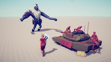 THOR & TANK vs EVERY UNIT - Totally Accurate Battle Simulator TABS