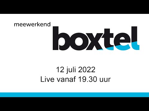 Raadsvergadering gemeente Boxtel 12 juli 2022