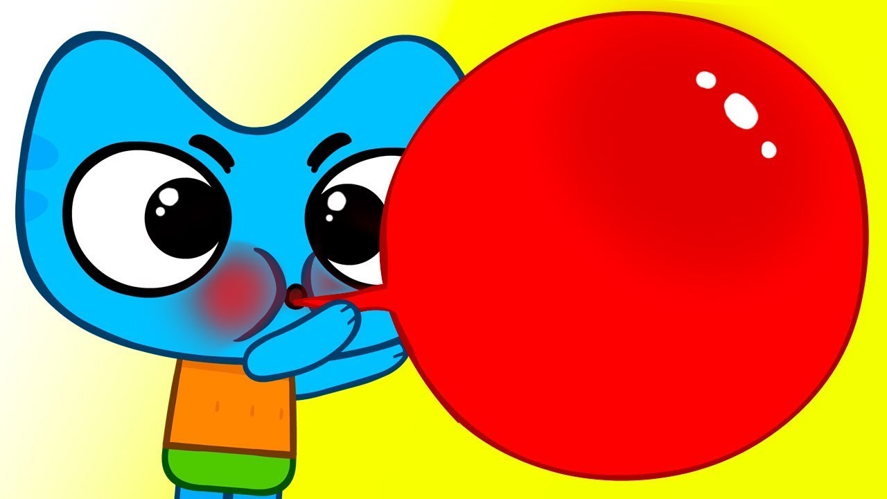 Balloon Song | Танцевальная Вечеринка | Kit and Kate - Nursery Rhymes Russian