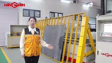 Waterjet cutting machine with easy loading and unloading？