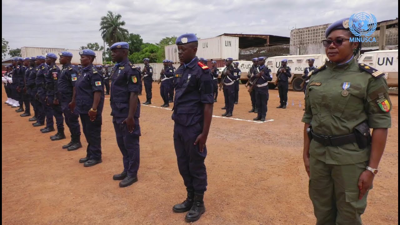 Les Casques bleus du Cameroun ont reçu la médaille de l’ONU