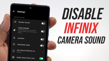 Hoe het Infinix-camerageluid uit te schakelen