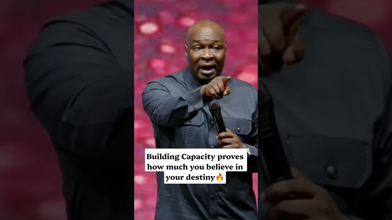 ⁣Capacity #apostlejoshuaselman #spiritualgrowth #revival #grace #koinoniaglobal #sermon #powerful