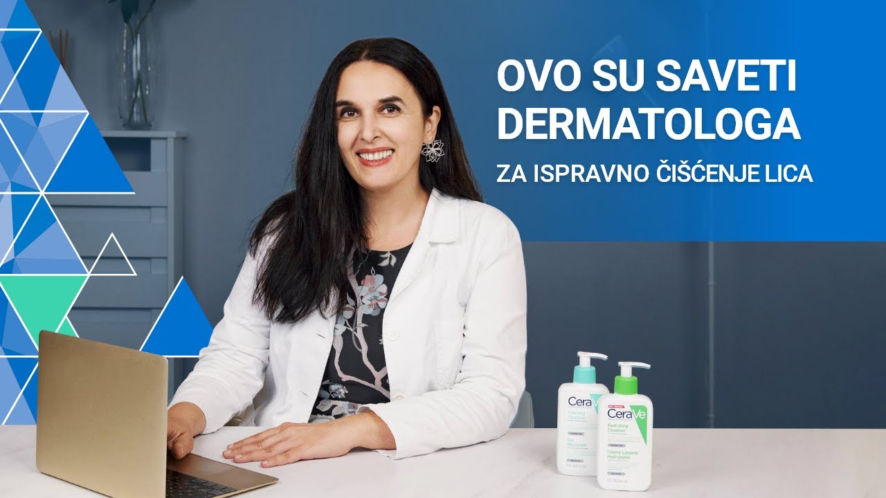 Saveti DERMATOLOGA - kako PRAVILNO očistiti lice?